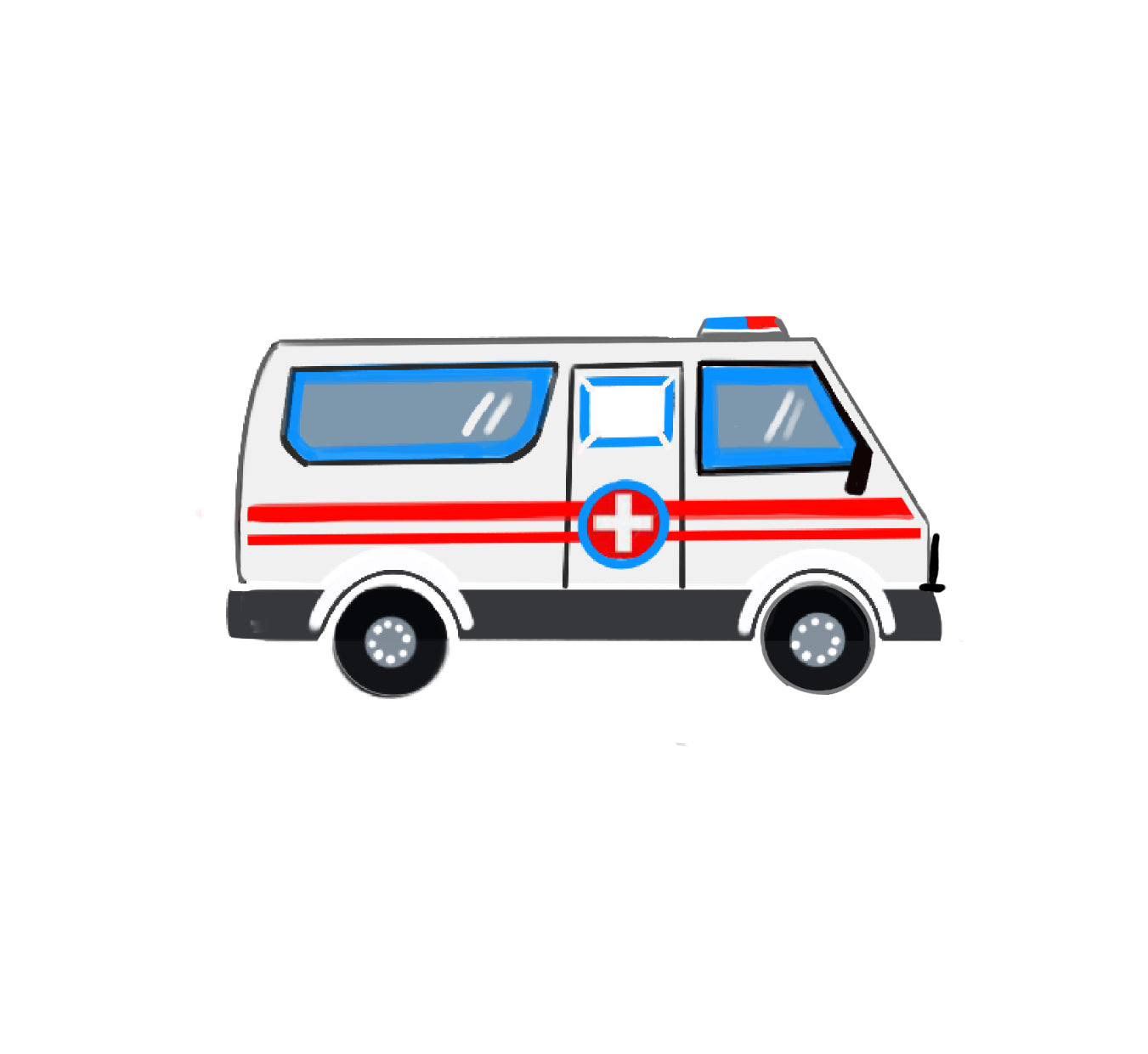 illustration of an ambulance